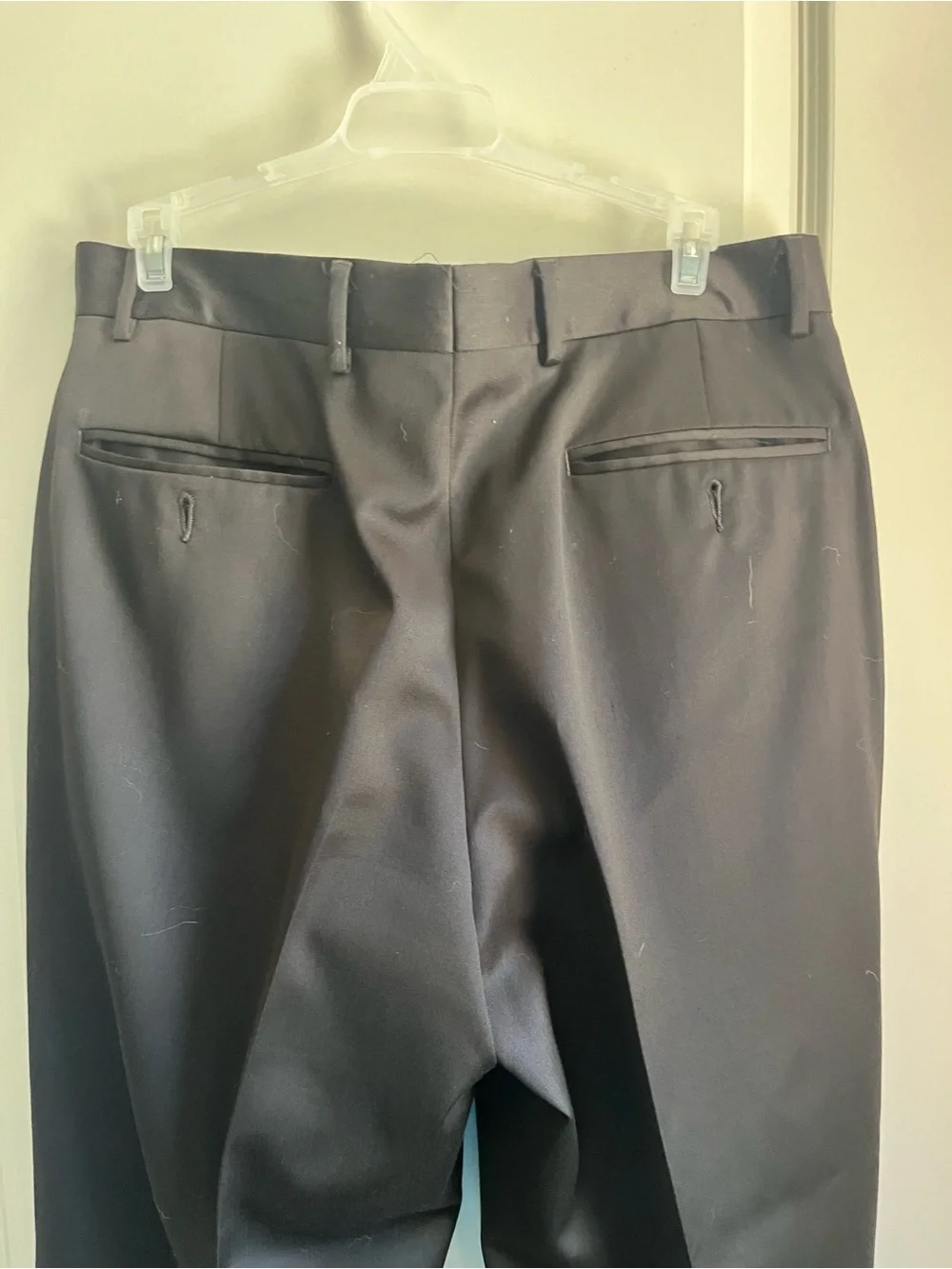 Men's Black Three-Button Two Pieces Suit